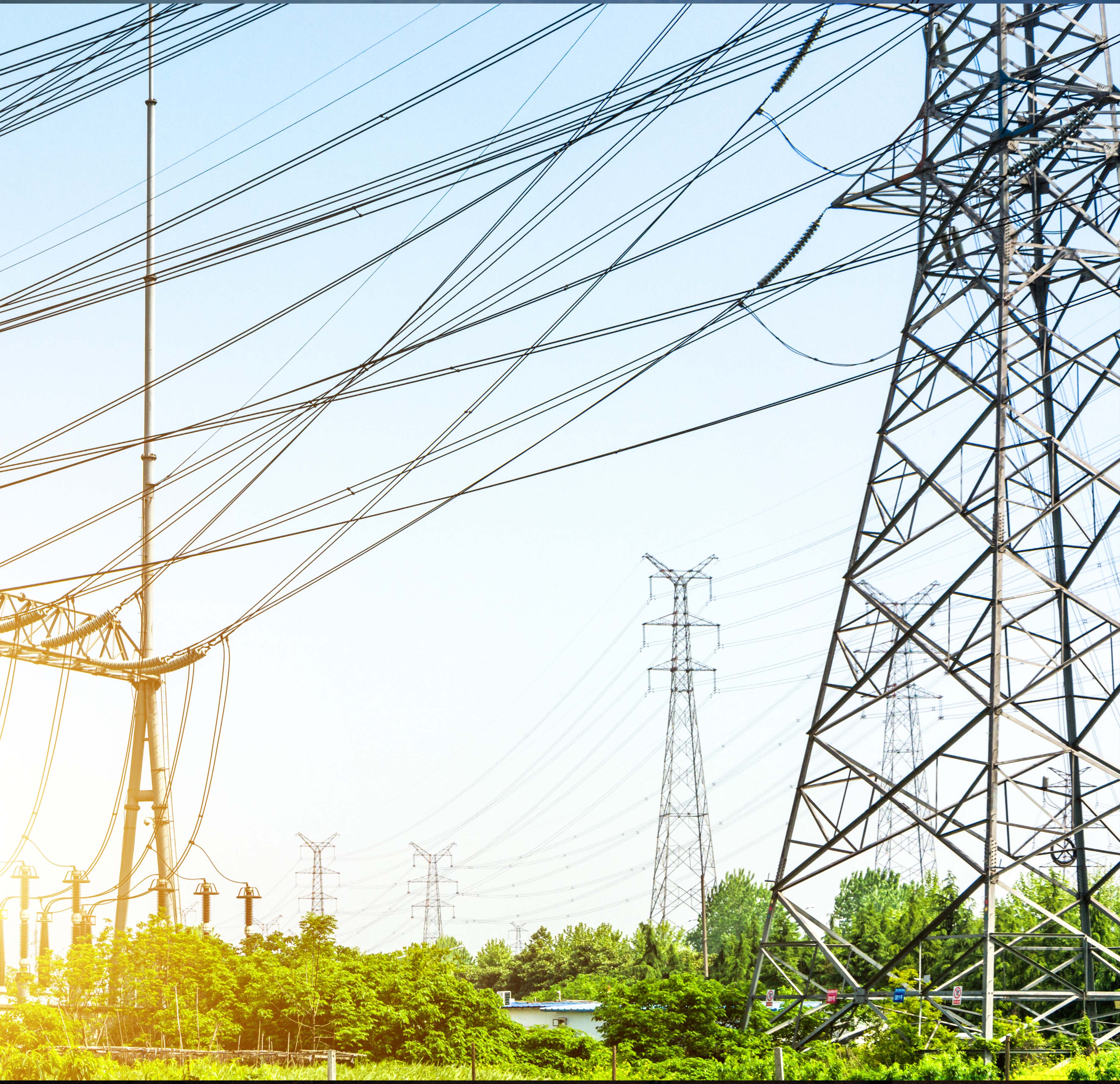 big Electricity pylons